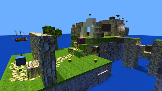 строительство из кубиков в игре